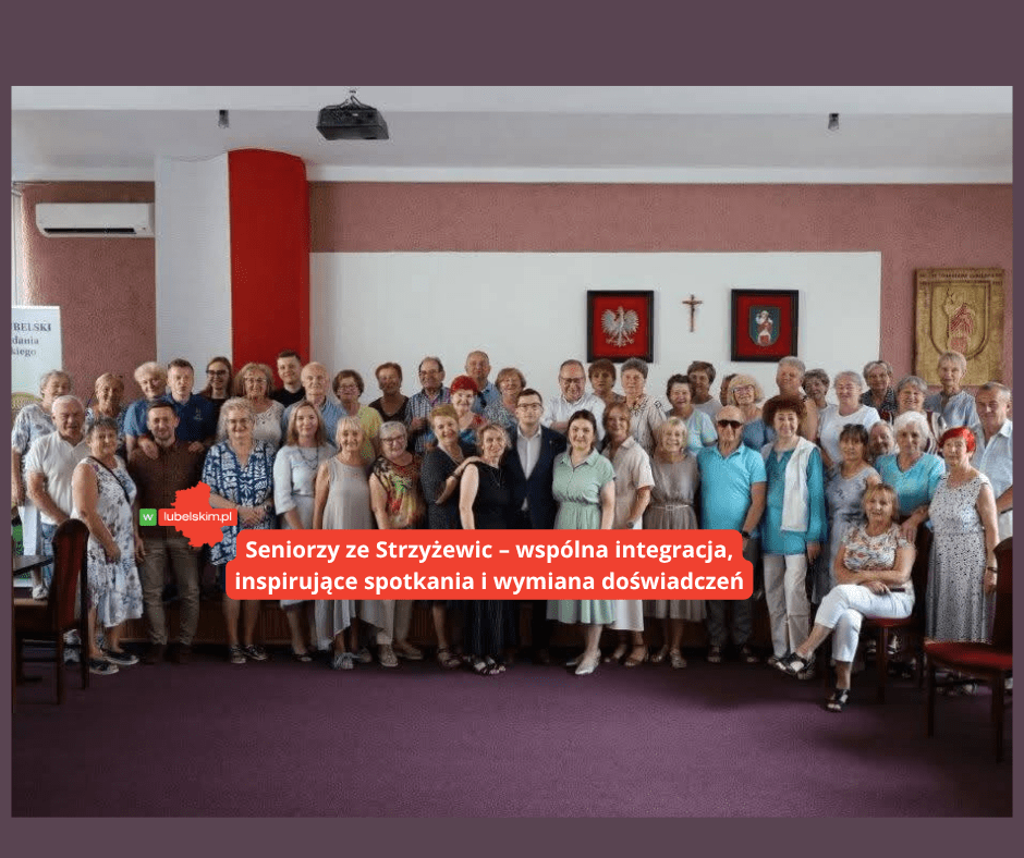 Seniorzy ze Strzyżewic z wizytą w Tomaszowie Lubelskim