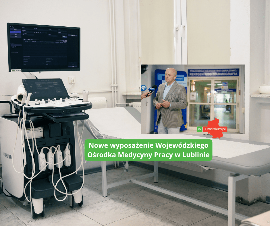 Nowy sprzęt medyczny w WOMP w Lublinie za 4,3 mln zł