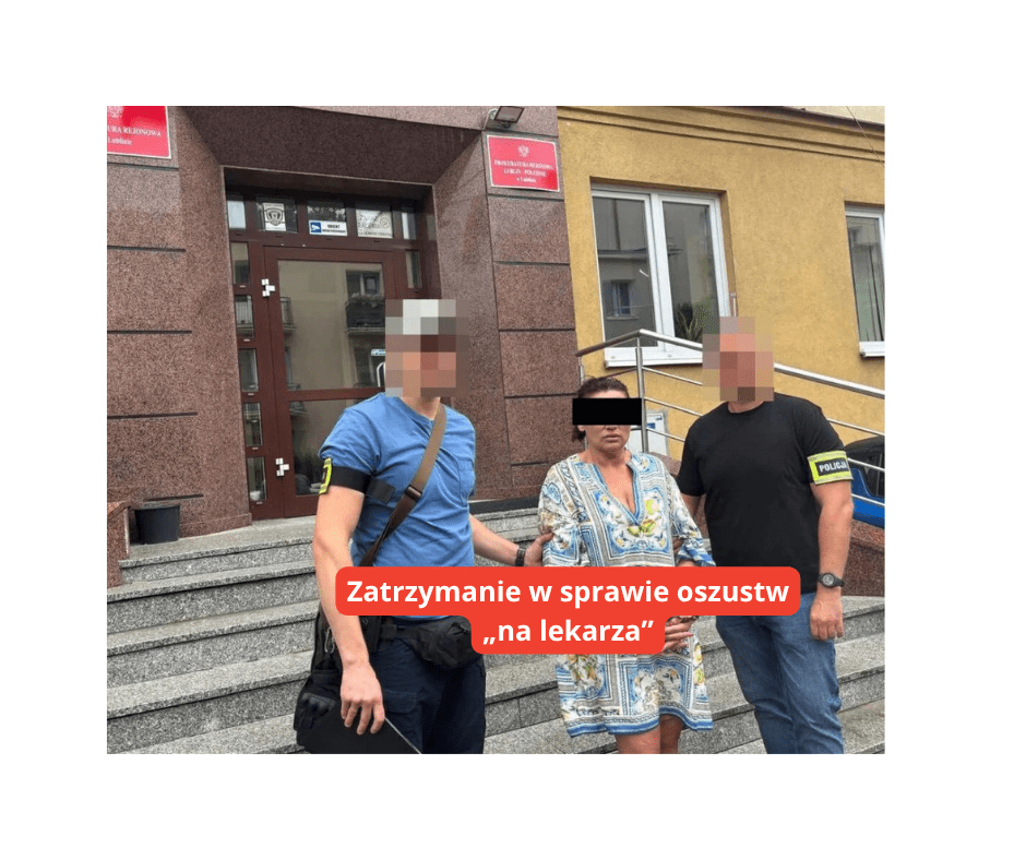 Fałszywi lekarze w Lublinie. Seniorki straciły 175 tys. zł