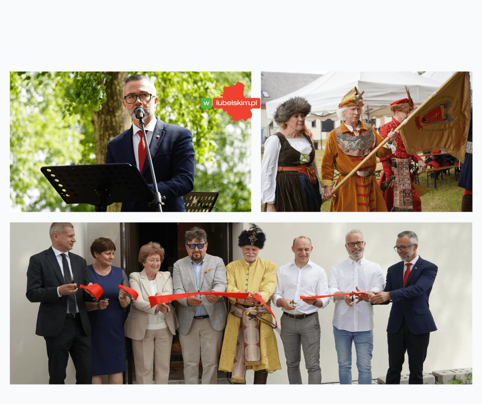 „Dziedzictwo łączy pokolenia” w Zawieprzycach. Starosta Łukasz Reszka uczestniczył w wyjątkowym wydarzeniu