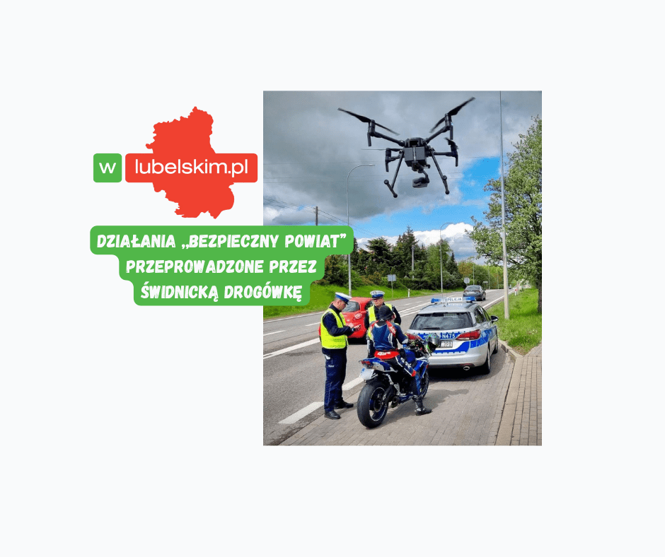 Policyjny dron nad drogami. Posypały się mandaty