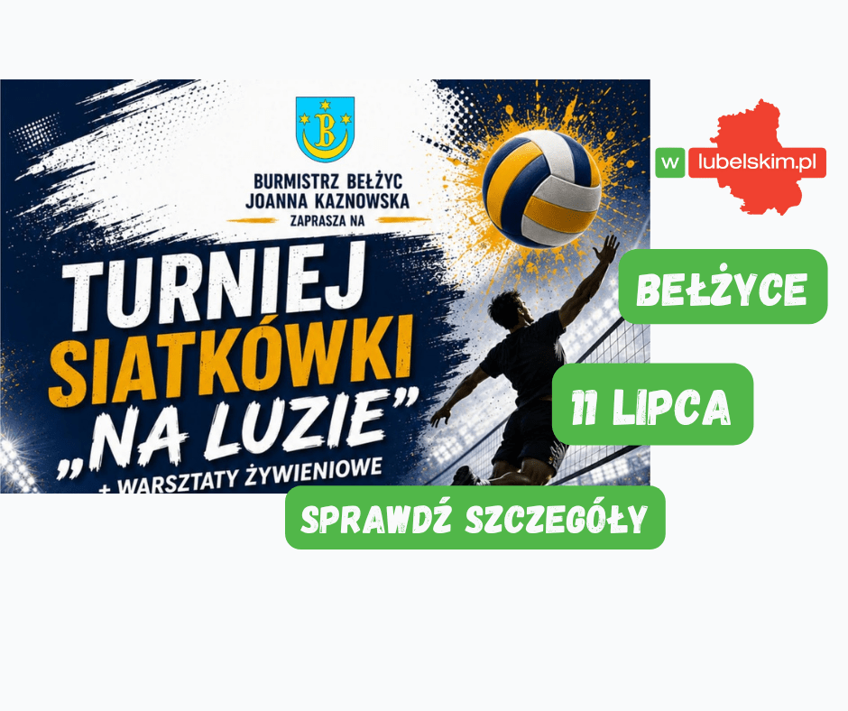 Turniej siatkówki na luzie w Bełżycach