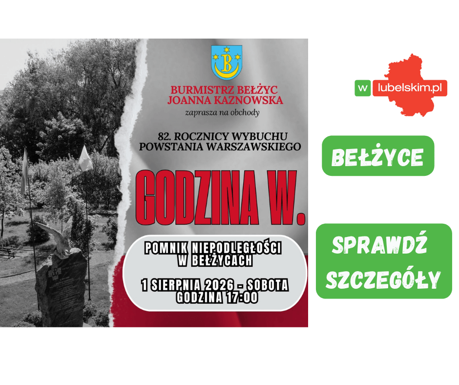 Godzina W w Bełżycach w 82. rocznicę Powstania Warszawskiego