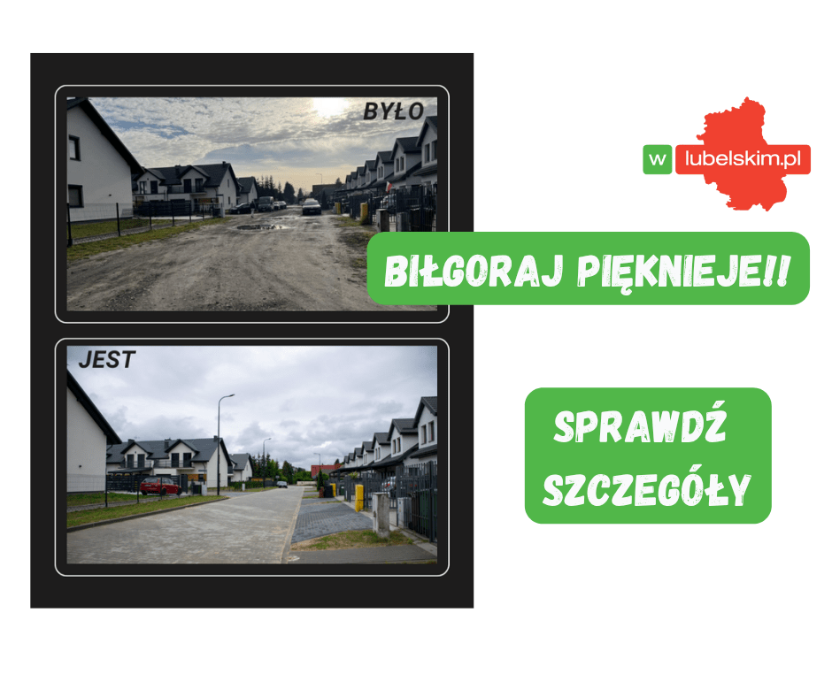 Nowe drogi w Biłgoraju gotowe. Mieszkańcy zyskali wygodny dojazd