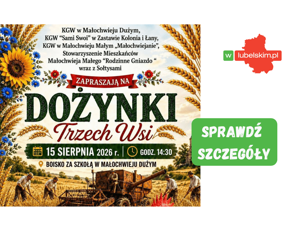 Dożynki Trzech Wsi 2026 w Małochwieju Dużym