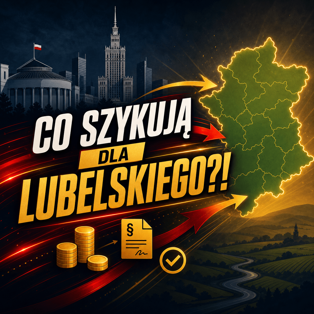 Miliony, ustawy i wielkie obietnice. Sprawdź, co politycy ze stolicy zrobią z Lubelszczyzną w 2026