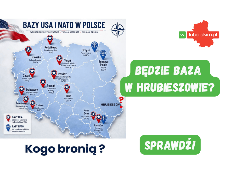 Wojska USA w Hrubieszowie? Miasto chce być częścią planów NATO