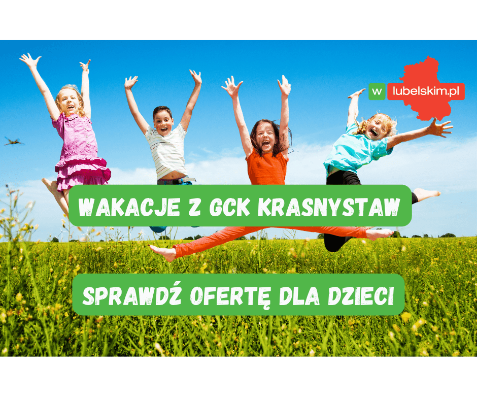 Wakacje z GCK – bezpłatne zajęcia dla dzieci w gminie Krasnystaw