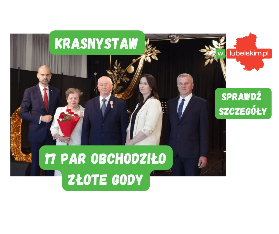 Złote Gody w gminie Krasnystaw. Uhonorowano 17 par
