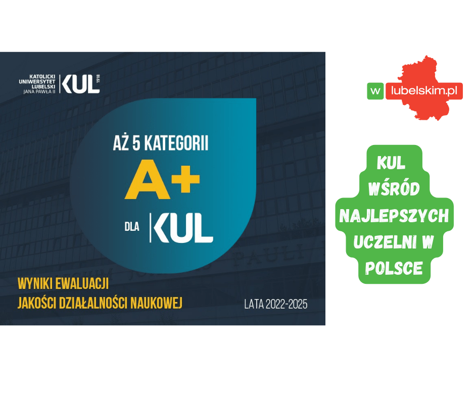 KUL wśród najlepiej ocenionych uczelni w Polsce