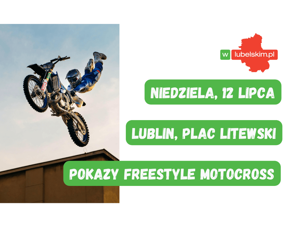 Freestyle Motocross w Lublinie. Widowisko na Placu Litewskim