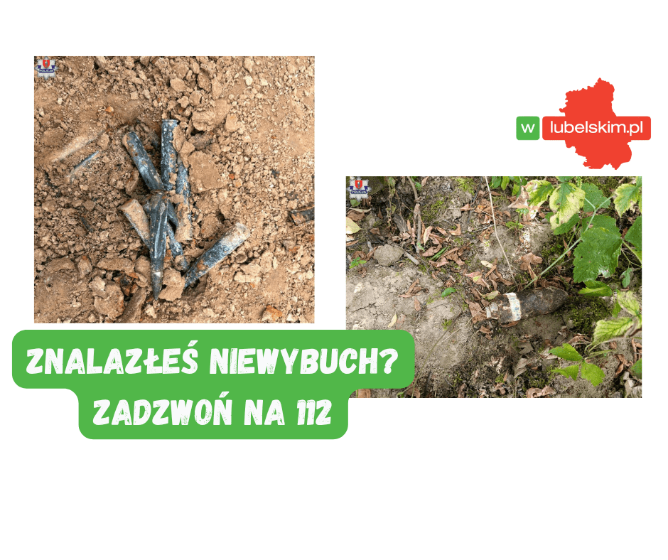 Niewybuchy w powiecie zamojskim. Niebezpieczne znaleziska