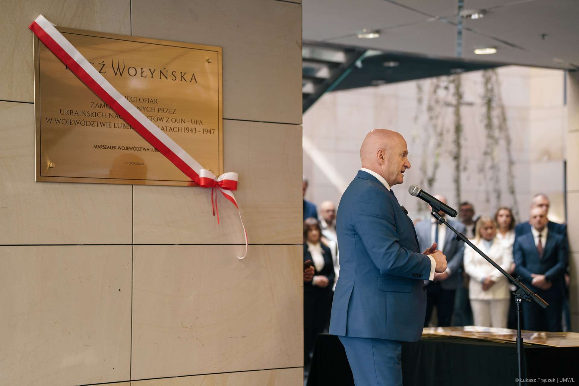 Tablica Pamięci Ofiar Rzezi Wołyńskiej w Lublinie