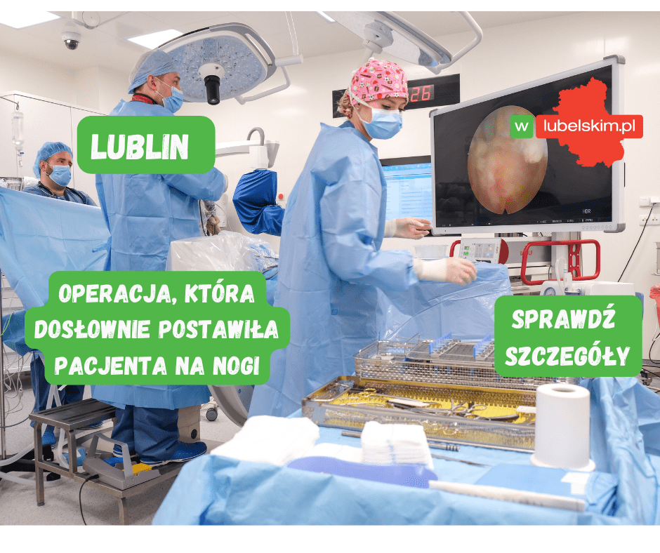 Rzadka operacja kręgosłupa zakończyła się sukcesem