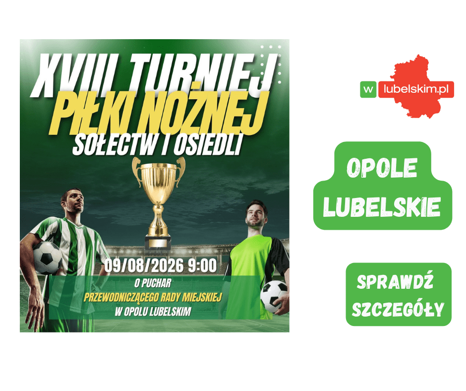 Turniej Piłki Nożnej Sołectw i Osiedli w Opolu Lubelskim