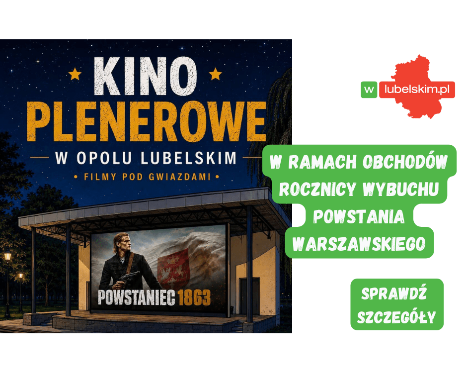 Powstanie Warszawskie i kino plenerowe w Opolu Lubelskim