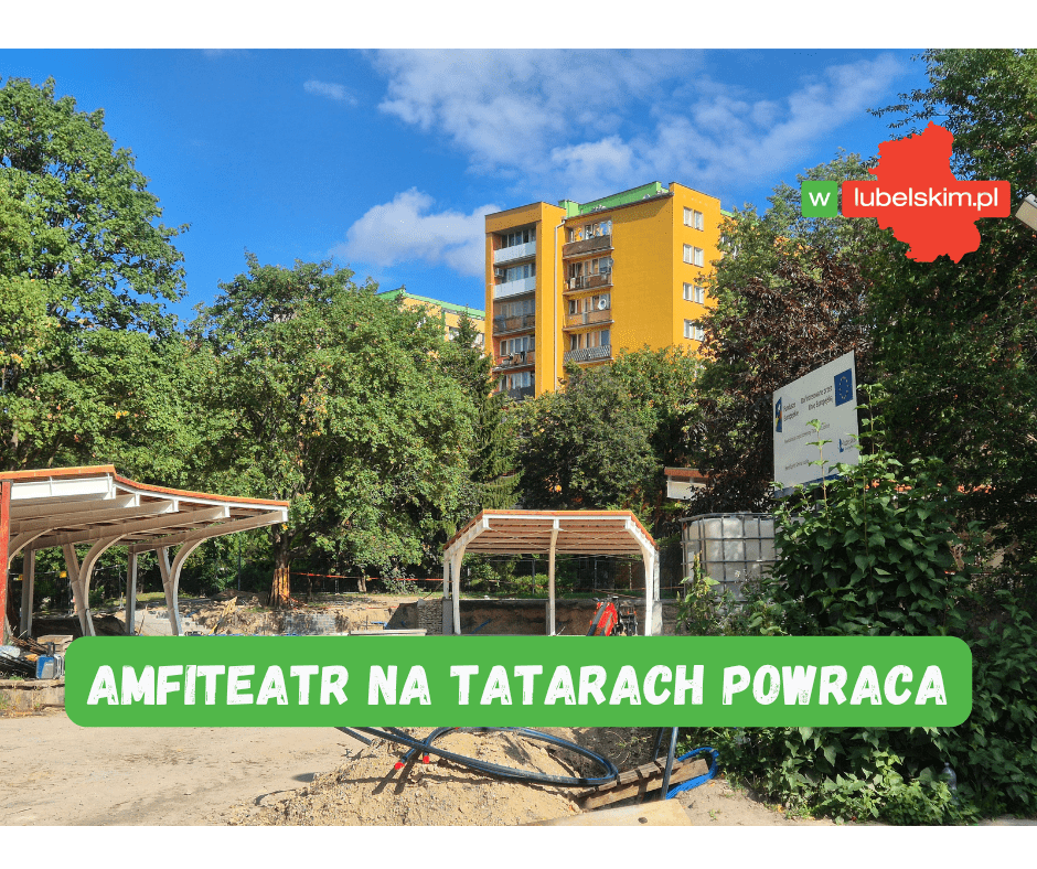Amfiteatr na Tatarach zmienia się. Prace są na półmetku