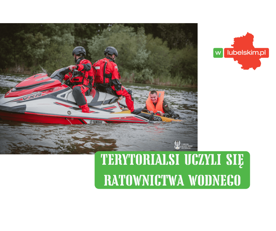 Ratownictwo wodne. Terytorialsi szkolili się w Bezwoli