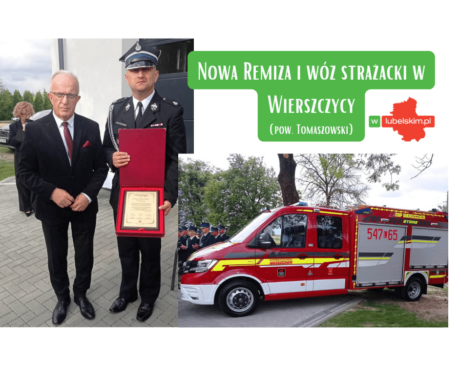 Nowa remiza OSP Wierszczyca oficjalnie otwarta