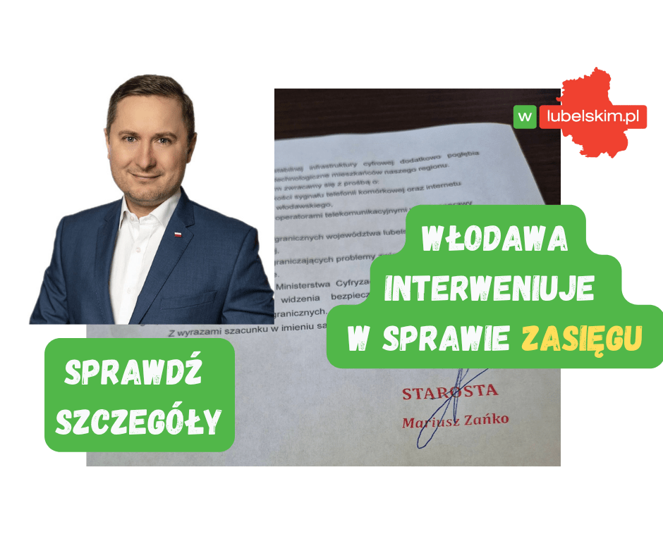 Problemy z zasięgiem w powiecie włodawskim. Telefony łapią zagraniczne sieci