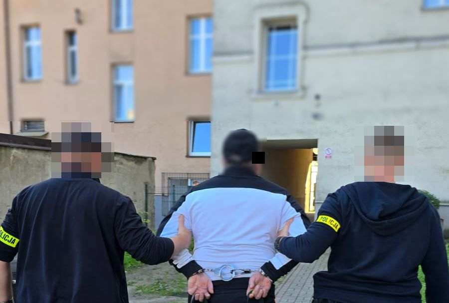 56-latek poszukiwany listem gończym zatrzymany w Słupsku