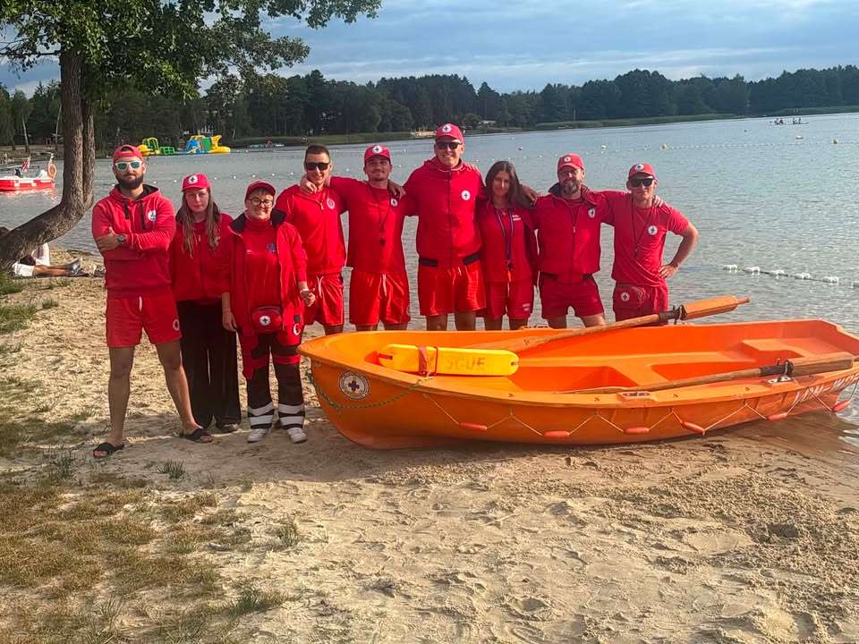 Pierwsza połowa wakacji nad Jeziorem Białym. Ratownicy interweniowali kilka razy