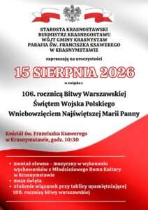 Obchody Święta Wojska Polskiego w Krasnymstawie