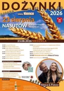 Dożynki Gminy Niemce 2026. Święto plonów w Nasutowie