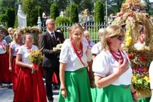 Dożynki w Luchowie Dolnym. Gmina Tarnogród dziękowała za plony