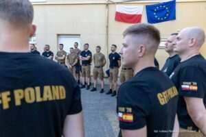 Strażacy z Lubelszczyzny w Hiszpanii. Przygotowują się do działań