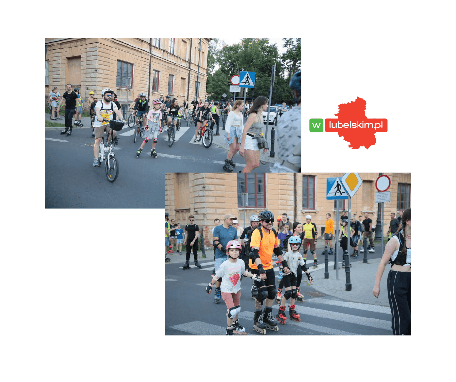 Rolkarze i rowerzyści przejadą przez Lublin. Będą utrudnienia w ruchu