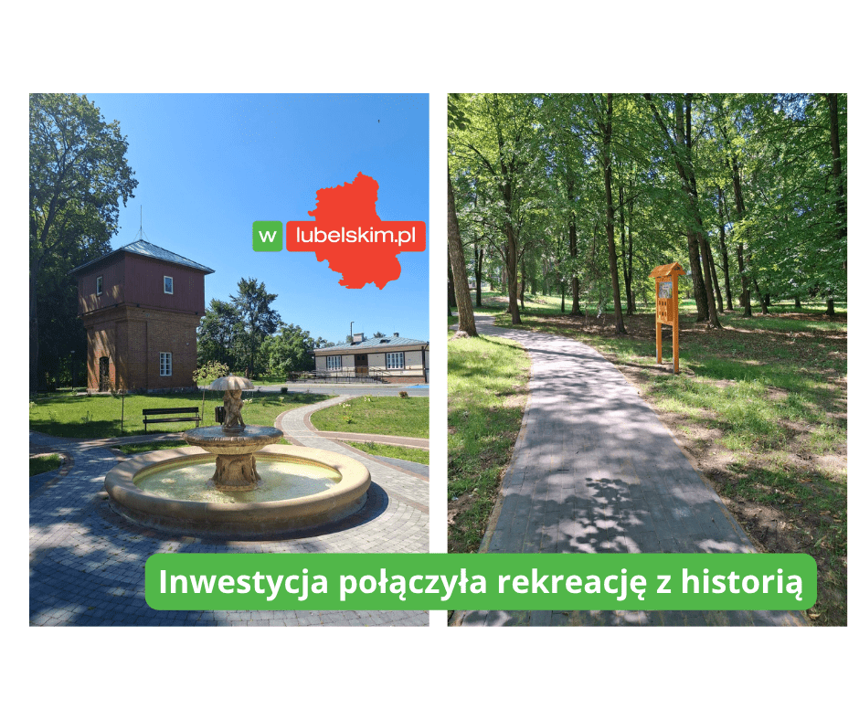 Wola Uhruska z odnowionym parkiem. Inwestycja już gotowa