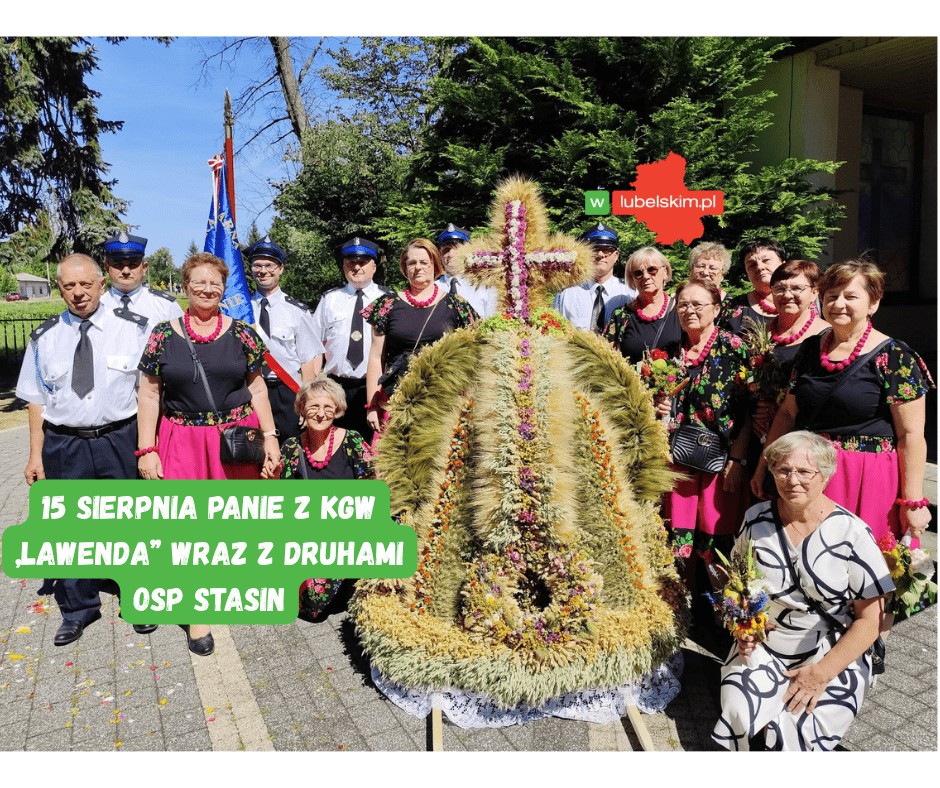 Odpust w Stasinie. KGW „Lawenda” i strażacy wspólnie świętowali