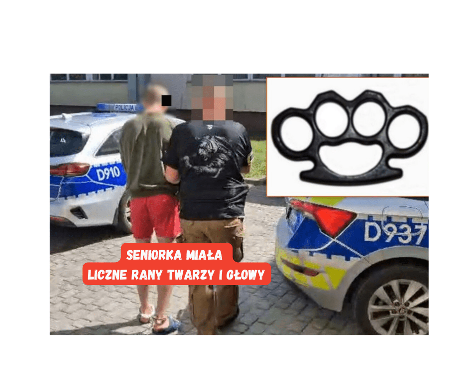 Kastetem zaatakował 93-letnią babcię. 23-latek z zarzutem usiłowania zabójstwa
