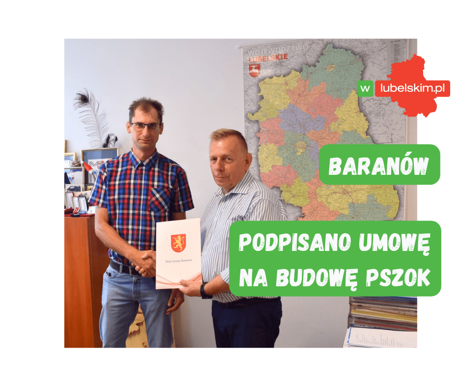 PSZOK w Baranowie. Podpisano umowę na budowę inwestycji