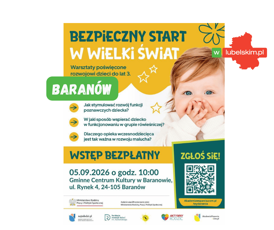 Bezpłatne warsztaty dla rodziców najmłodszych dzieci