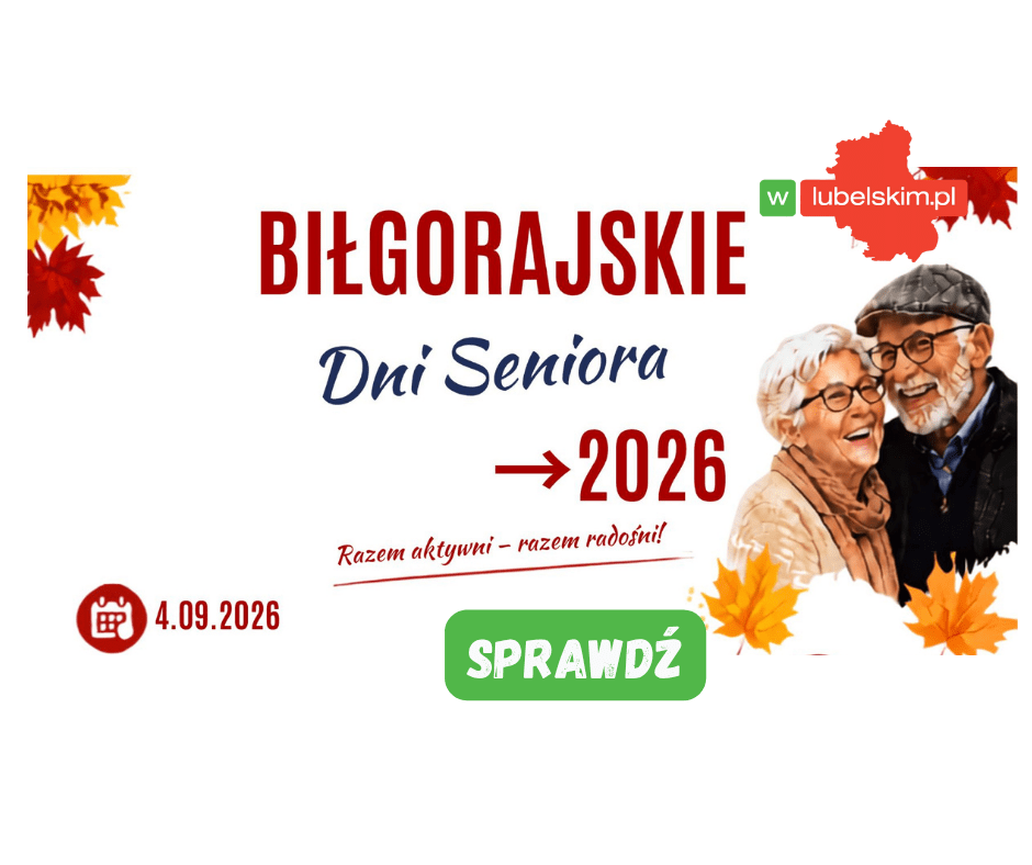Biłgorajskie Dni Seniora 2026 już 4 i 5 września