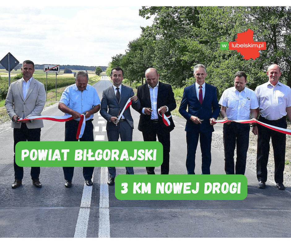 Nowa droga Szyszków – Potok Górny już gotowa