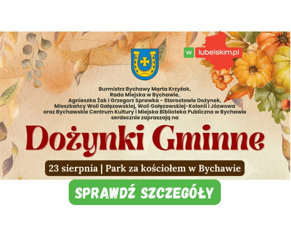 Dożynki Gminne 2026 w Bychawie. Znamy program święta