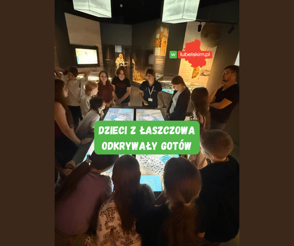 Dzieci z gminy Łaszczów odkrywały historię Gotów