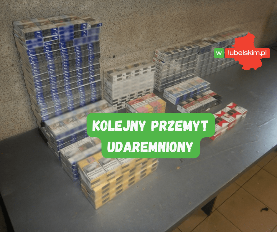 Dorohusk. Przemyt papierosów wykryty w ciężarówce