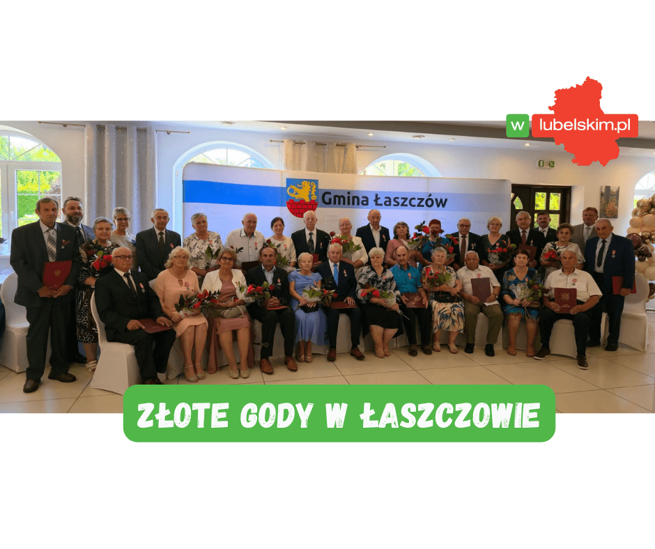 Złote Gody w gminie Łaszczów. 15 par świętowało 50 lat razem