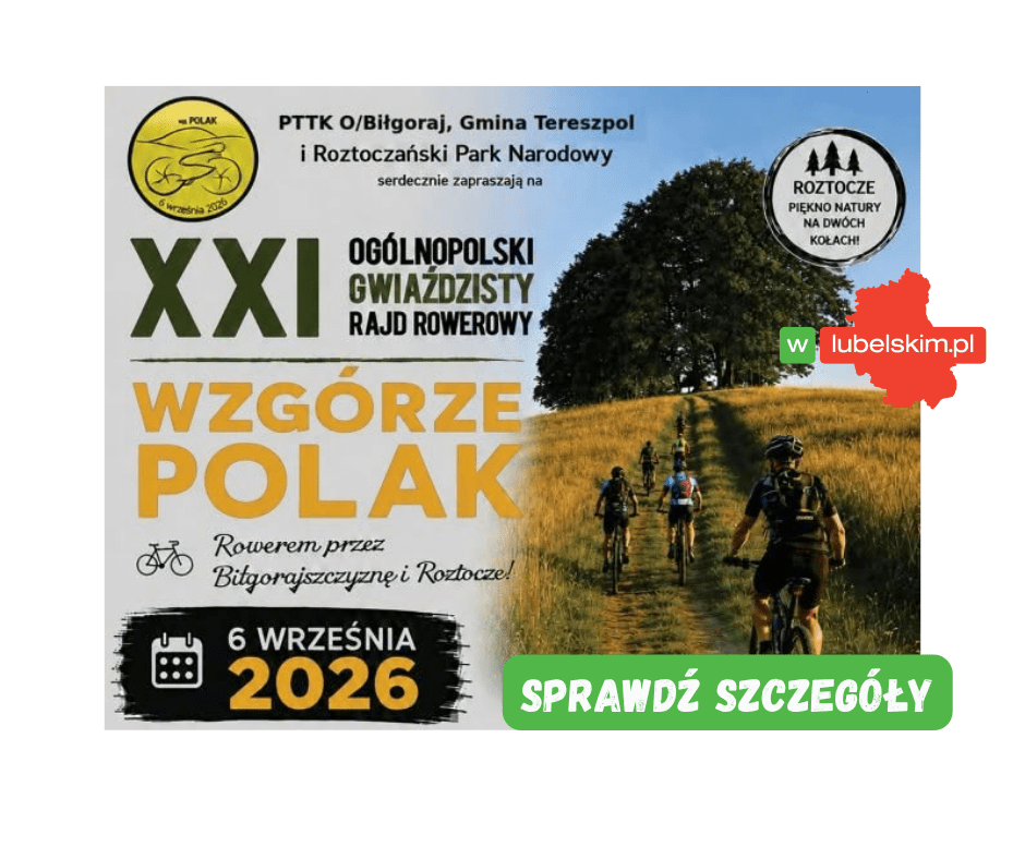 XXI Rajd Rowerowy na Wzgórze Polak już 6 września