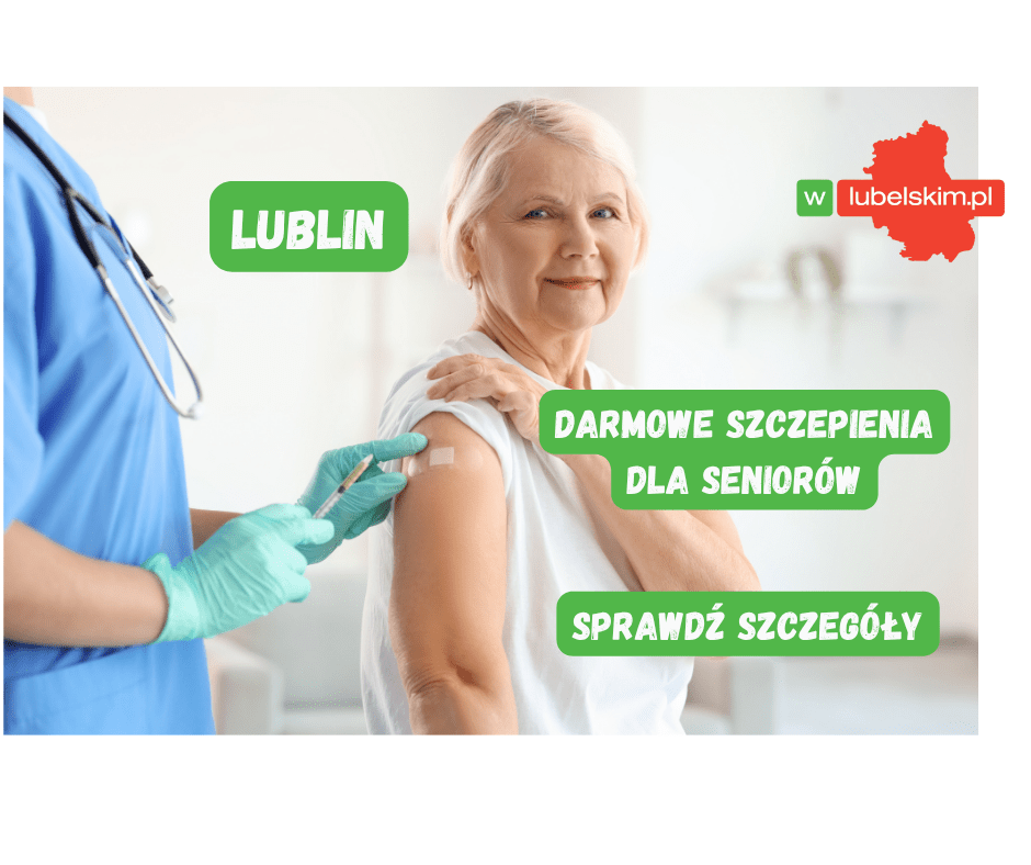 Bezpłatne szczepienia przeciw pneumokokom dla seniorów w Lublinie