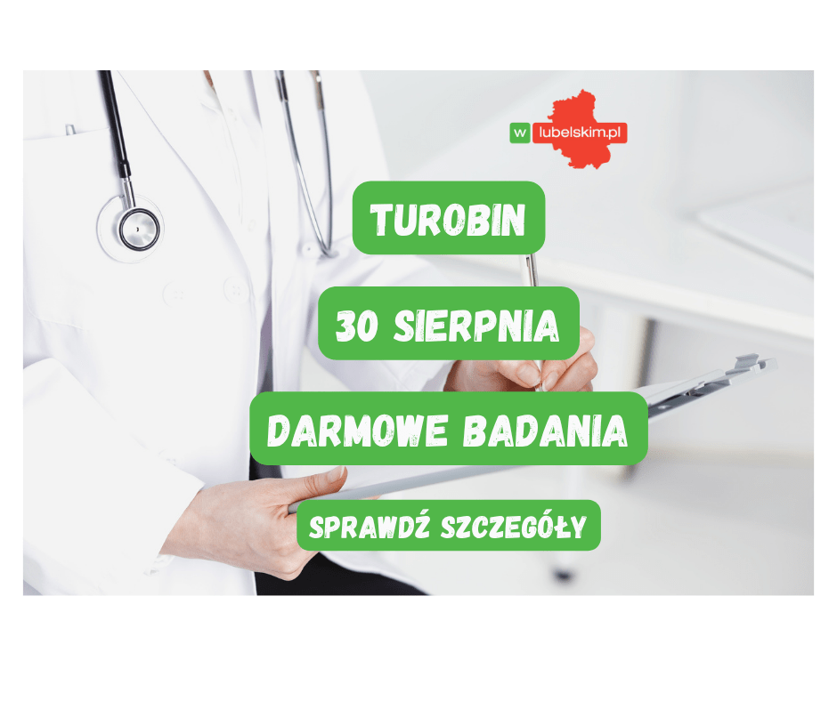 Biała Niedziela w Turobinie. Bezpłatne konsultacje z lekarzami