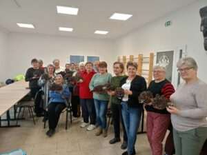 Jesienne jeże w Klubie Seniora w Telatynie
