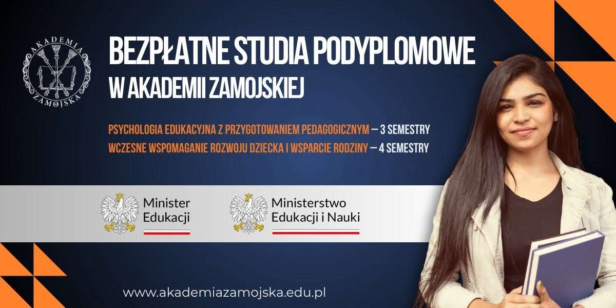 Bezpłatne studia podyplomowe w Akademii Zamojskiej