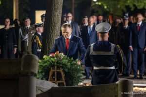 Karol Nawrocki na Westerplatte. Prezydent apelował o reparacje dla Polski