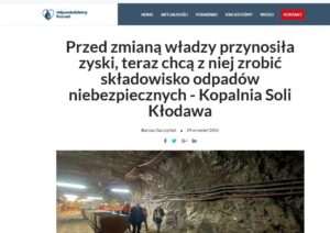 Rafał Mekler w Chinach. Pokazał baterię sodową i mówi o Kłodawie