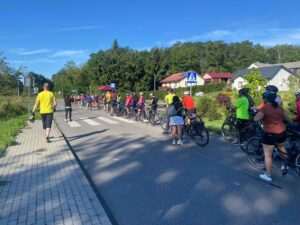 Rodzinny Rajd Rowerowy w Rachaniach. 50 km wspólnej trasy
